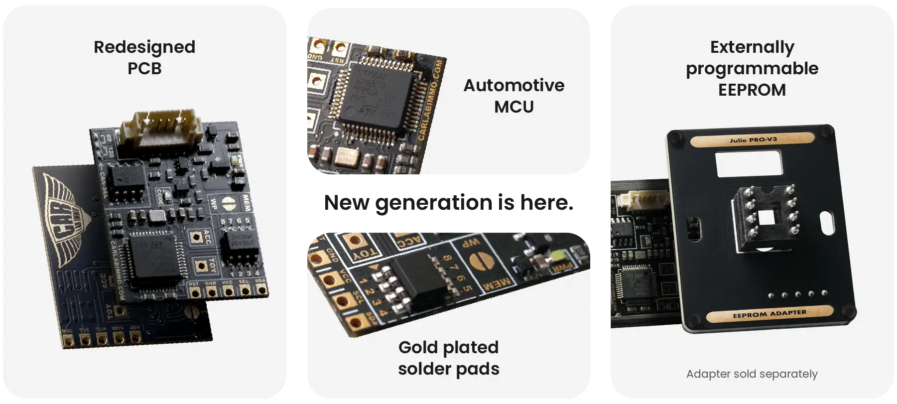 Julie™ Emulator – Product Design Features